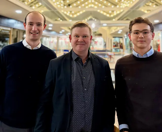 Sie gründeten die neue Wählergruppe "Freie Bürger Buchholz": Niklas Sahr (v.li.), Carsten Schröder und Jonas Matura | Foto: Freie Bürger Buchholz