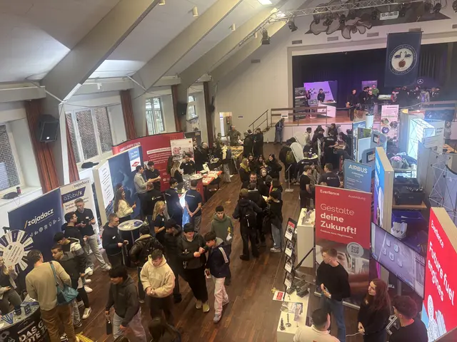 Die Messe war sehr gut besucht.