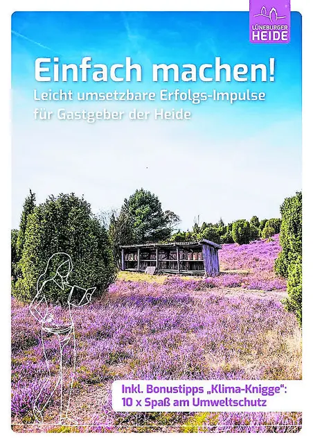 Das neue Handbuch "Einfach machen!"  | Foto: Lüneburger Heide GmbH