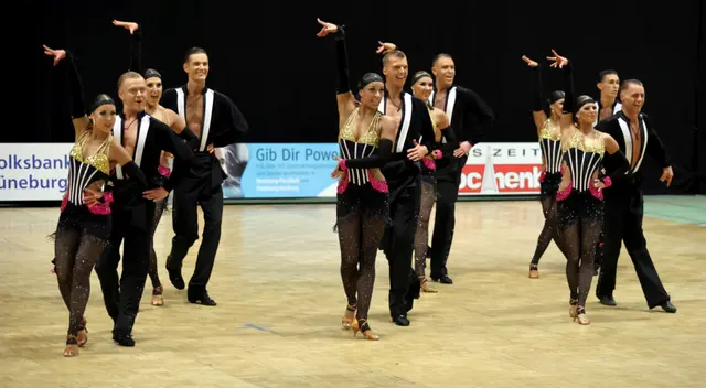 Das A-Team von Blau-Weiss Buchholz auf dem Parkett | Foto: cc