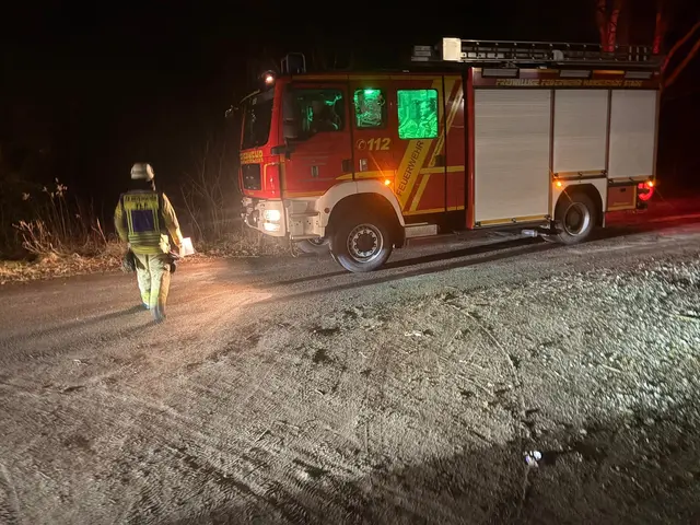 Einsatz am späten Samstagabend | Foto: Feuerwehr