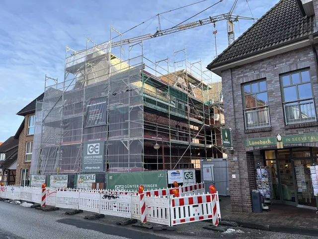 Der Neubbau in der Hittfelder Kirchstraße | Foto: sra