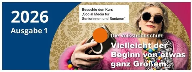 2026 werden an der Volkshochschule wieder viele interessante Kurs angeboten | Foto: KVHS