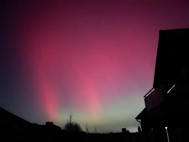 Polarlichter über Jork-Königreich | Foto: Nico Wülfken