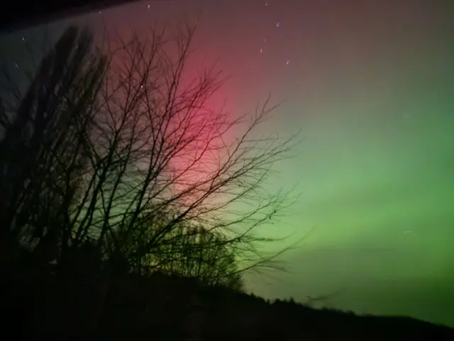 Hechthausen, ca. 23 Uhr, 19.1.2026 | Foto: Angelika Selle