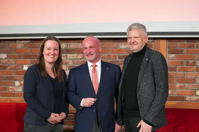 Stellten die Umfrageergebnisse vor (v. li.): Corinna Lange, Kai Koeser und Stefan Politze | Foto: P. Lausch