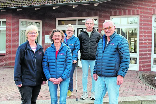 Zum Vorstandsteam des Vereins gehören u.a. (v. li.): Gabi Grasbeunder, Tanja Pape, Frauke und Ludger Steltenpohl und Thomas Rosteck | Foto: sb