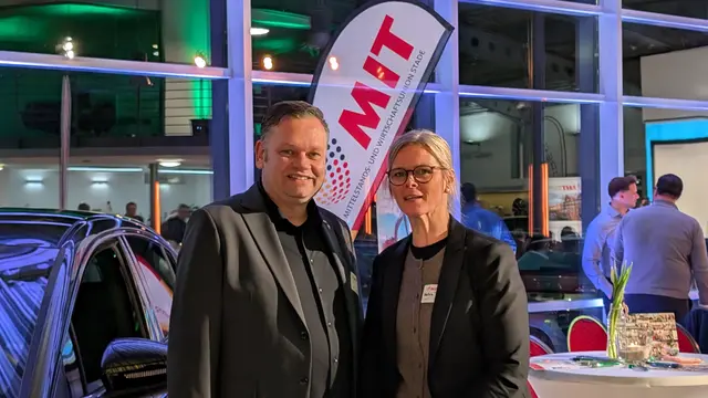 Die Gastgeber für den Neujahrsempfang der MIT Stade 2026: Ulrich und Katrin Tietjen | Foto: Tobias Benecke