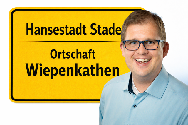 Hendrik Deede ist seit rund einem Jahr Bürgermeister von Wiepenkathen | Foto: Peter Grick / KI-generiert