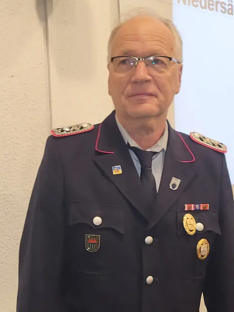 Für 50 Jahre Mitgliedschaft bei der Feuerwehr geehrt: Rainer Krusche