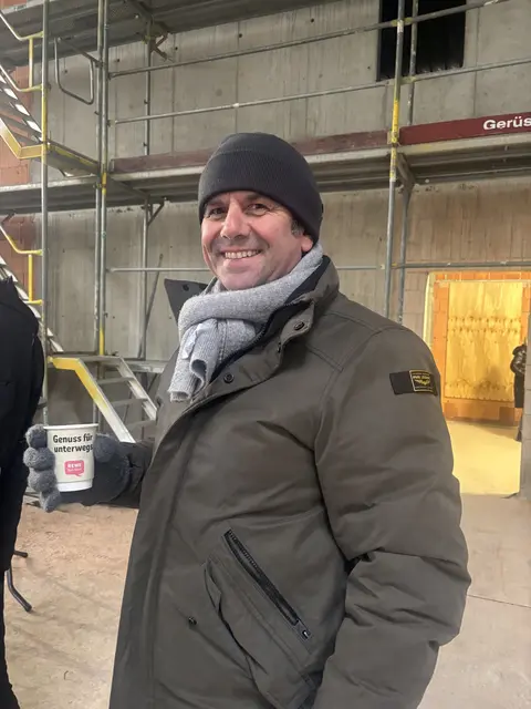 Gut gelaunt: Projektleiter Martin Zitron (53)
