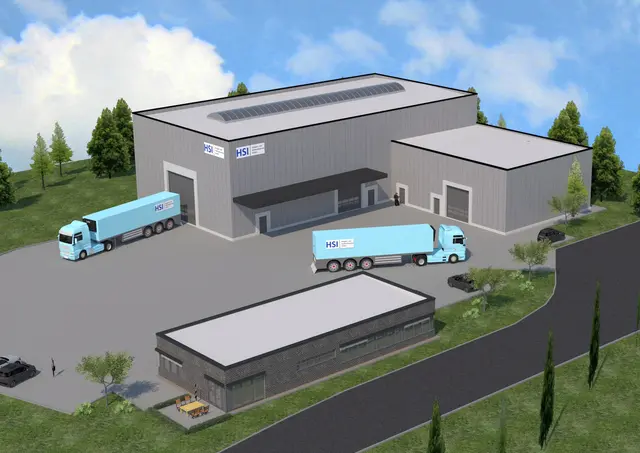 Eine Visualisierung des neuen HSI-Unternehmensstandortes im TIP Innovationspark Nordheide. Die Bauarbeiten haben begonnen | Foto: Bartram Bau-Systeme