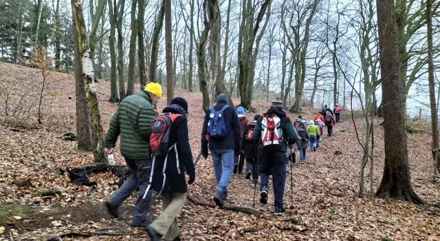 Wandern in der Gruppe bringt Spaß, das Frühjahrsprogramm der Wanderfreunde Nordheide e.V. bietet viele Touren an | Foto: Christel Gebhardt-Bache
