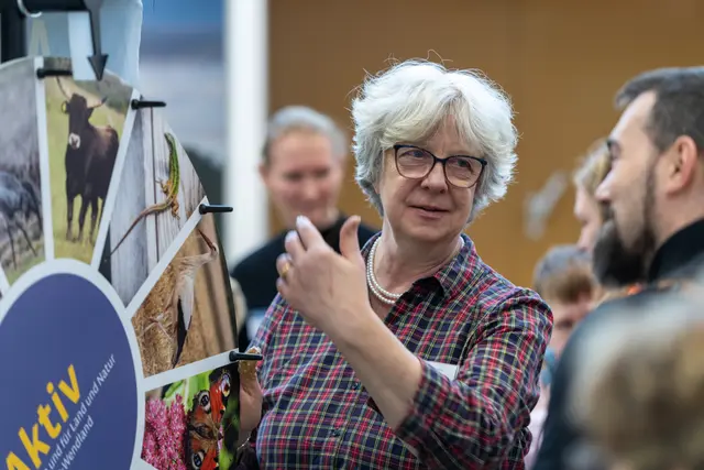 Weede wirbt am Glücksrad für die Region | Foto: BVNON