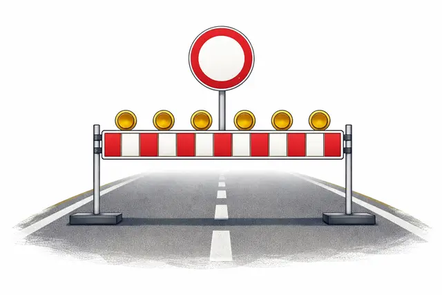 Die K32 und K34 in der Samtgemeinde Lühe werden in diesem Jahr wegen Bauarbeiten für den Durchgangsverkehr gesperrt | Foto: KI-generiert