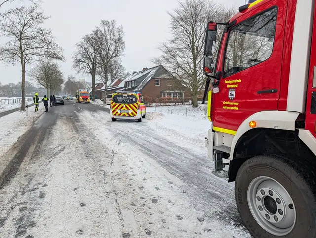 Unfallstelle Wangersen | Foto: Polizei