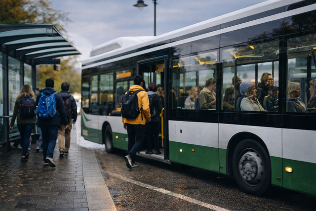 Busverkehr im Landkreis Harburg: Trotz bundesweiter Streikaufrufe fahren Busse und Bahnen am Montag regulär (Symbolbild) | Foto: KI-generiert
