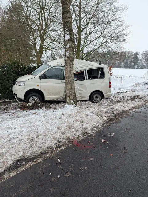 Unfallstelle Wangersen | Foto: Polizei