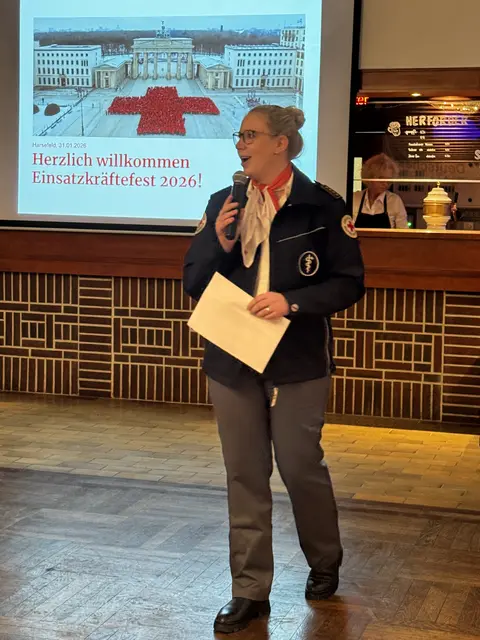 Kreisbereitschaftsleiterin Jenny Fromke  | Foto: sc