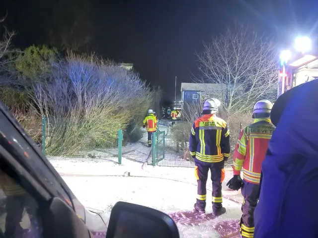 Schwelbrand in einem Wochenendhaus in Over | Foto:  A. Feldtmann