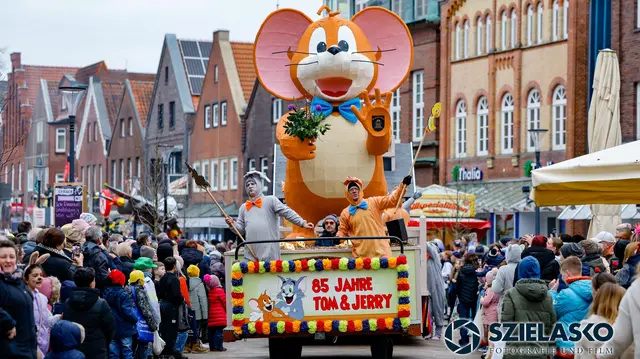 Die Baugruppe Riege feierte das Jubiläum 85 Jahre Tom &amp; Jerry und belegte den Platz 2. | Foto: Gregor Szielasko 