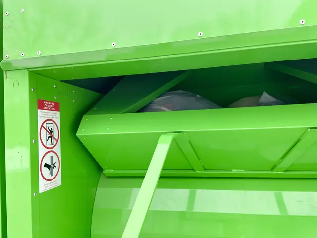 Nach nur zwei Tagen waren die Container voll.