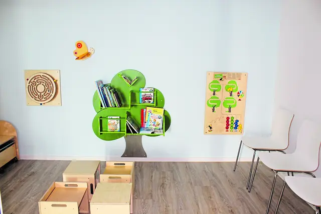 Das Wartezimmer für die kleinen Patienten und Patientinnen | Foto: sb