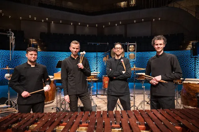 Elbtonal Percussion: Die vier Hamburger Schlagwerker kommen nach Winsen | Foto: Dimitrij Leitschuk