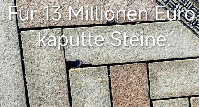 Das sollte bei 13 Millionen Euro kein Standard  sein. | Foto: Rüdiger Störtebecker