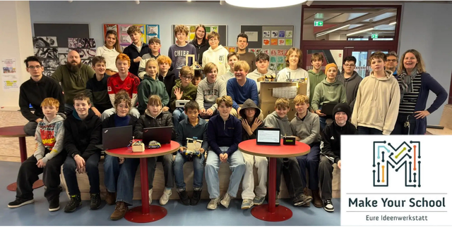 Teilnehmende Schülerinnen und Schüler der Hackdays 2026 am Gymnasium Hittfeld