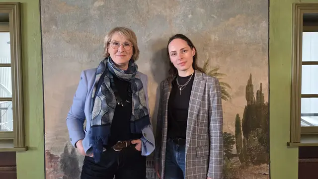 Das Organisationsteam am Kiekeberg Ulrike Beckmann und Melanie Peper | Foto: FLMK