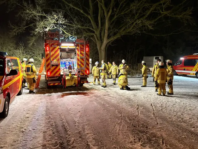 Alarm am Waldrand. | Foto: FF Wiepenkathen