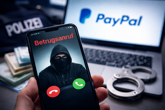 Betrugsanruf (Symbolbild) | Foto: jvp_KIgeneriert