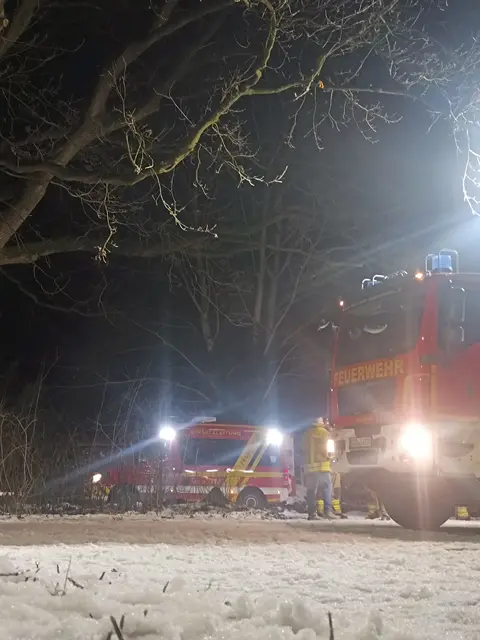 Alarm am Waldrand. | Foto: FF Wiepenkathen