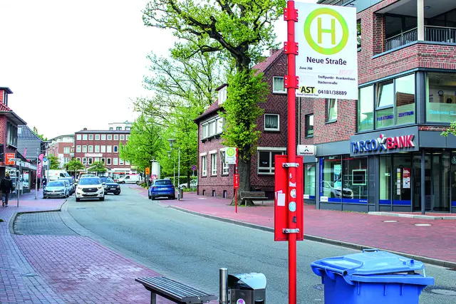 Die Neue Straße ist eine der Straße, die sehr viel frequentiert wird | Foto: Axel-Holger Haase