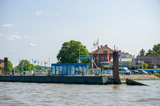 Der Schiffsanleger Stadersand wird erneuert, finanziert von der Hansestadt Stade und der Metropolregion Hamburg | Foto: Stade Marketing &amp; Tourismus