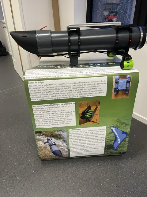 Ein autark fahrendes Boot zur Kartografierung von Binnengewässern | Foto: Sandra Polenz