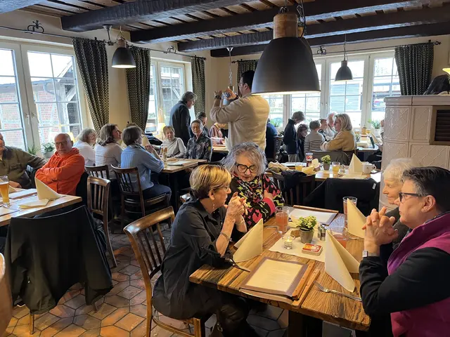 Rund 40 Personen hatten an dem Vereinsbrunch teilgenommen  | Foto: sra