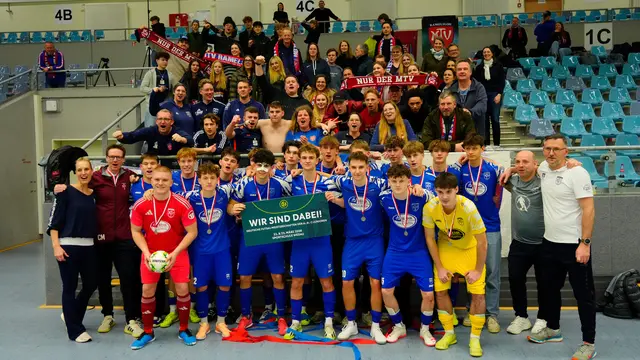 Das Juniorenteam des MTV Ramelsloh | Foto: Witters Sportfotografie/Frank Peters