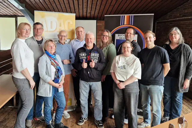 Das ehrenamtliche Führungsteam des Automobilclubs Buchholzer Heidering e.V. | Foto: AC Buchholzer Heidering e.V.