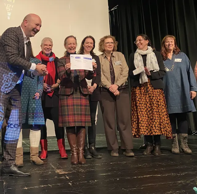 Die Halepaghenschule bekam die UNESCO-Auszeichnung | Foto: Stefan Maul