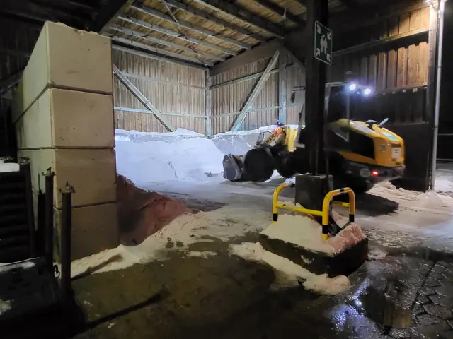 Symbolbild eines Streusalzlagers im Landkreis Harburg | Foto: sh