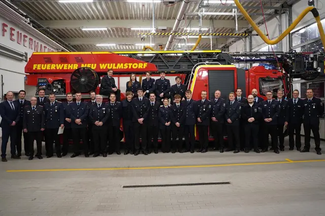Mitglieder der freiwilligen Feuerwehr Neu Wulmstorf | Foto: FF Neu Wulmstorf