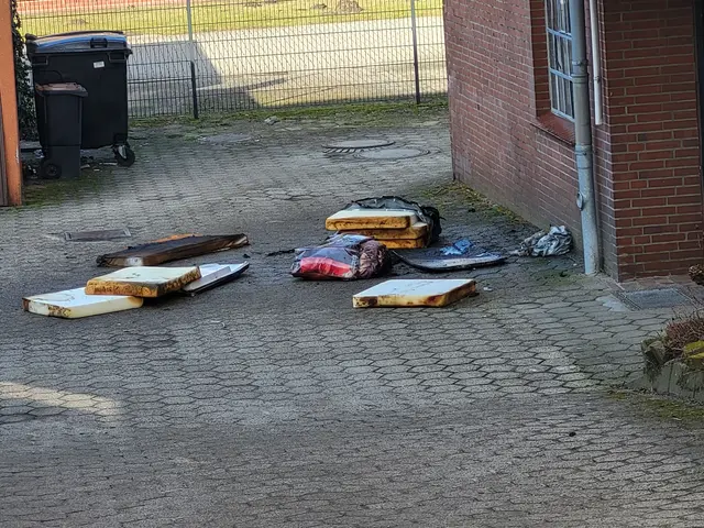 Verbrannte Teile aus der Wohnung | Foto: sh