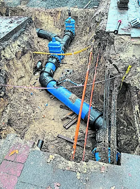 Die neue Trinkwasserleitung am Butendiek