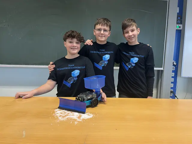 Schneeschieben war gestern - dank dem Team Schneeschieberoboter machen das künftig autonome Gefährten | Foto: Sandra Polenz