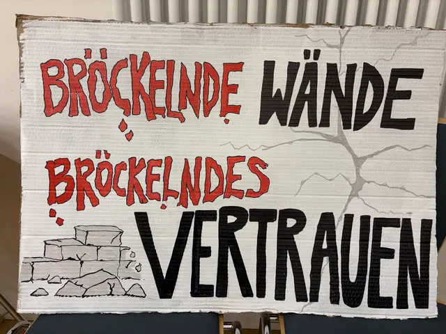 Protestschild der Grundschüler  | Foto: hg