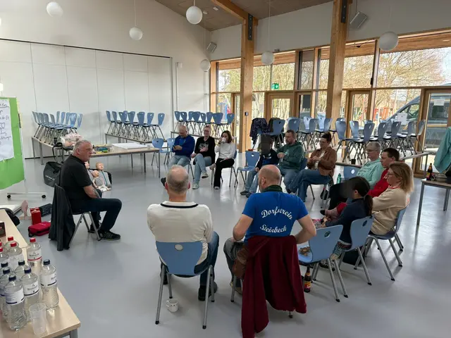 Die Kursteilnehmer saßen in kleiner Runde zusammen | Foto: Verein