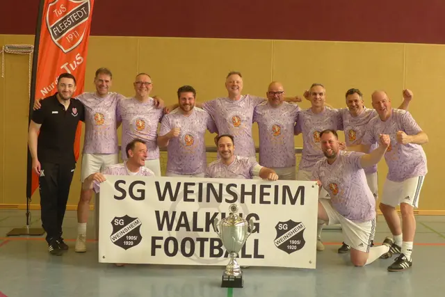 Seit Bestehen ungeschlagen - Die Turniersieger der SG Weinsheim/Rheinland-Pfalz | Foto: U. Vergin