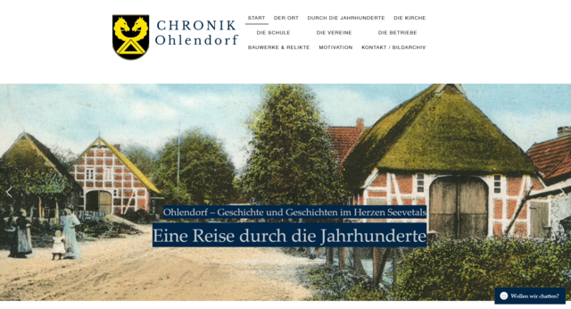 Ein Screenshot der "Chronik Ohlendorf" | Foto: Karsten Voß